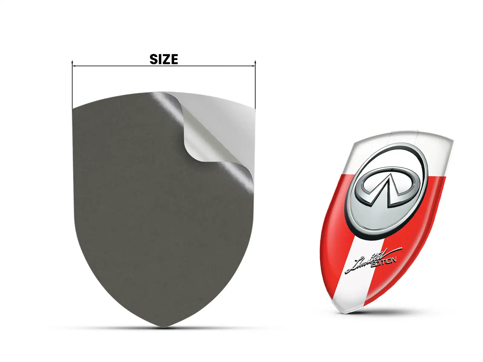 Infiniti Silikonaufkleber Professionell Anpassbar Design
